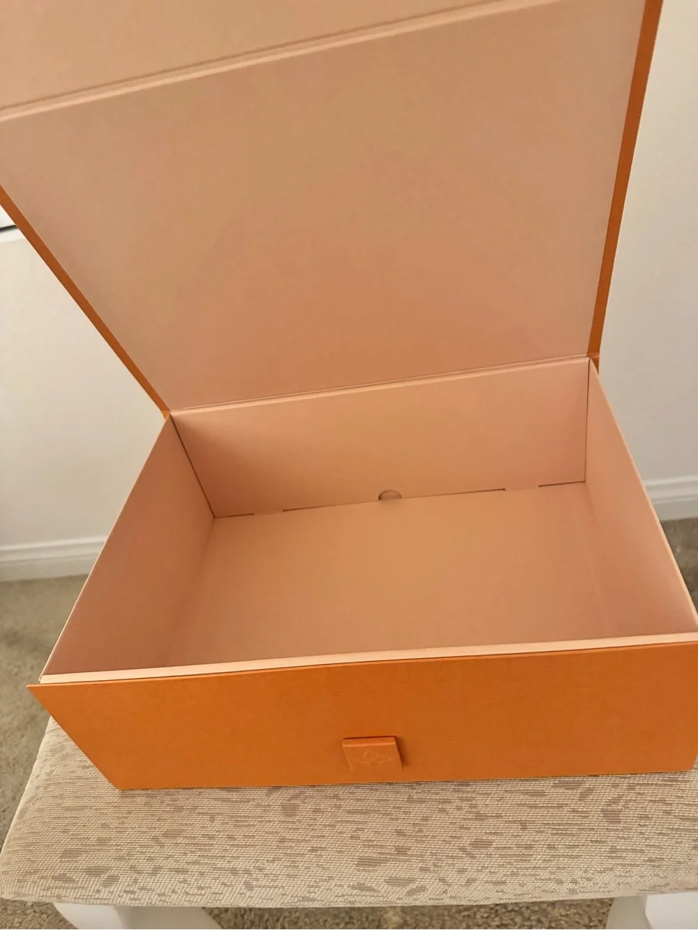 Louis Vuitton Orange Gift Box